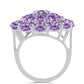 Anillo de Plata con Amatista Rosa de Francia