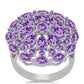 Anillo de Plata con Amatista Rosa de Francia