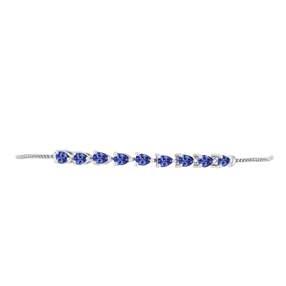 Pulsera de Plata con Tanzanita 2 