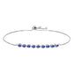 Pulsera de Plata con Tanzanita