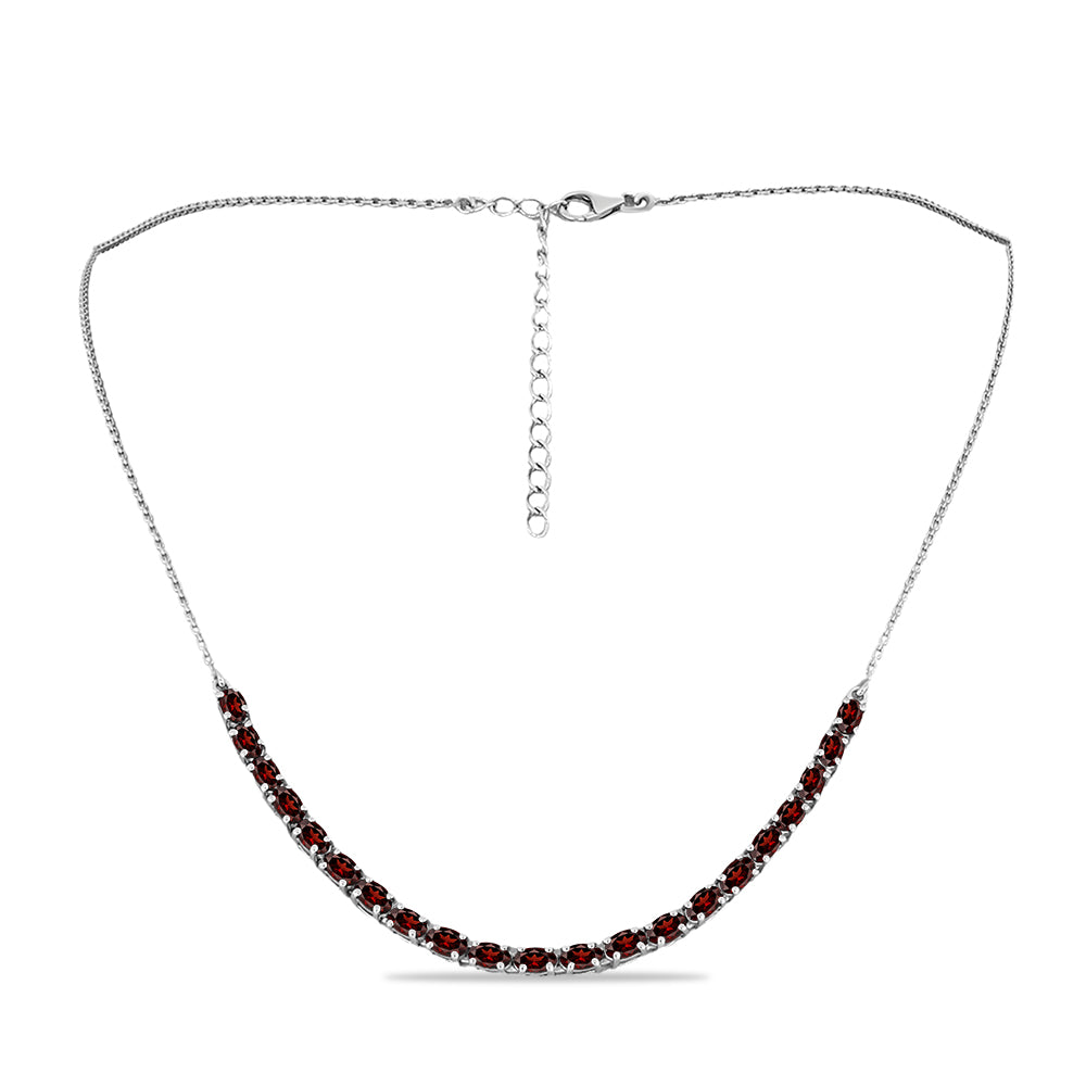 Collar de Plata con Granate Barton 1 
