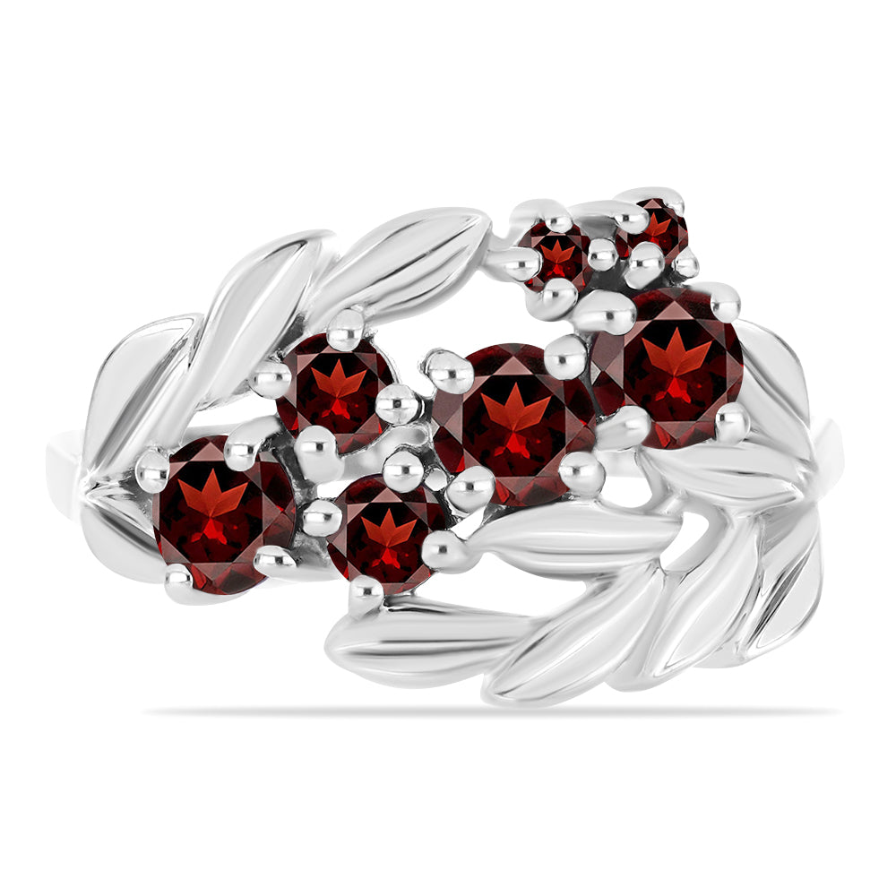 Anillo de Plata con Granate Barton 1 