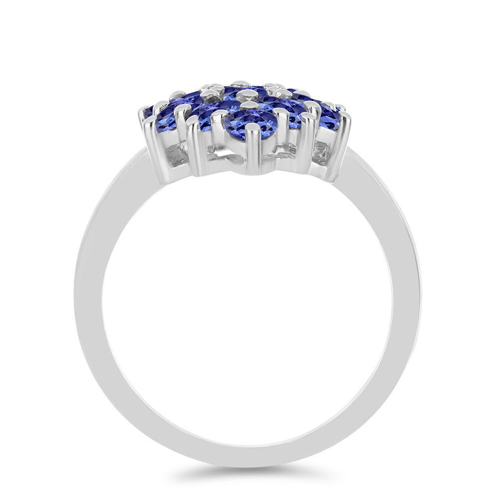 Anillo de Plata con Tanzanita 2 