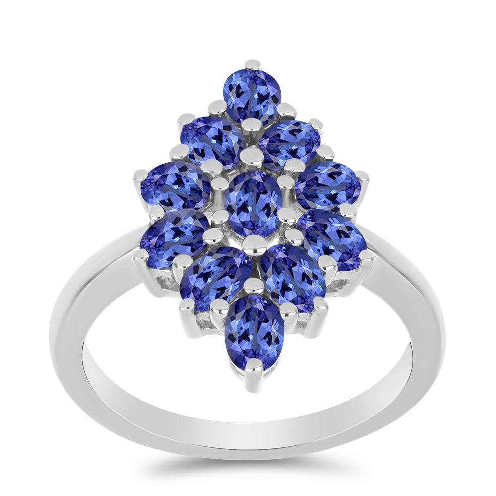 Anillo de Plata con Tanzanita 3 
