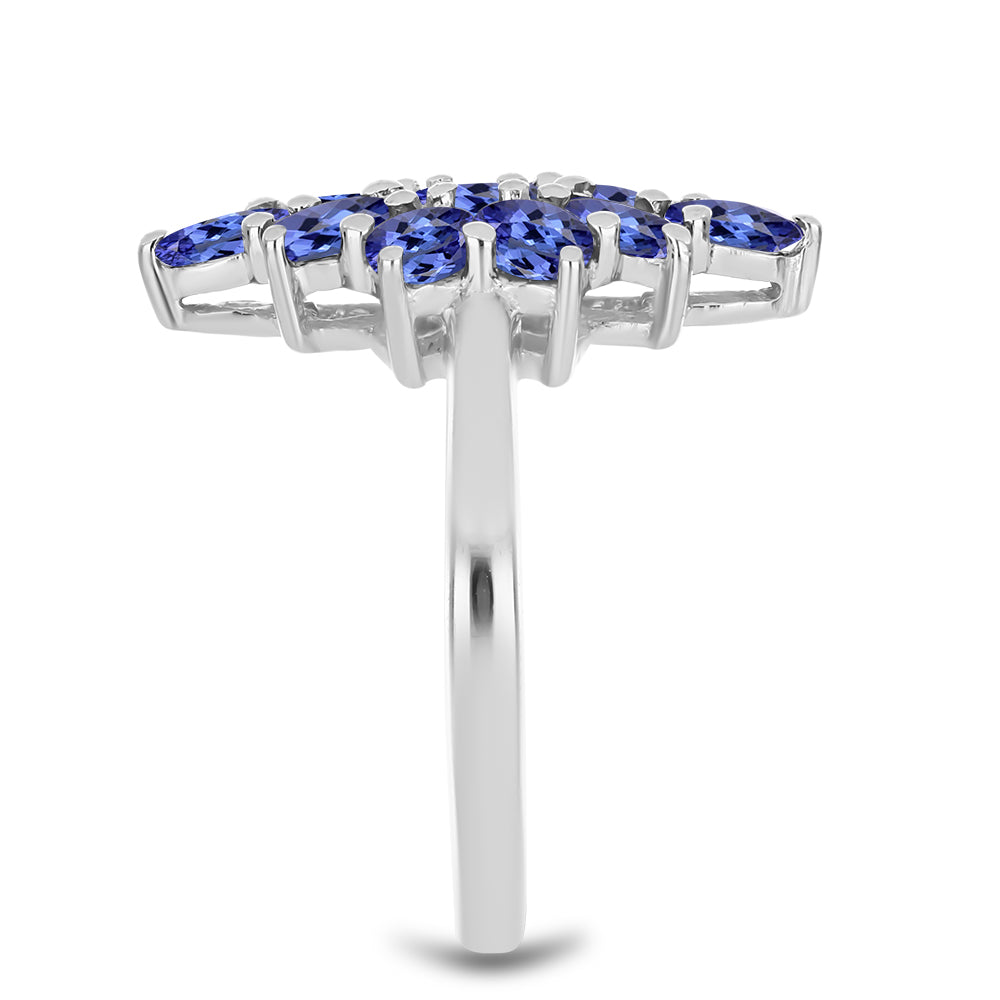 Anillo de Plata con Tanzanita