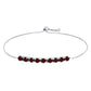 Pulsera de Plata con Granate Barton