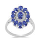 Anillo de Plata con Tanzanita