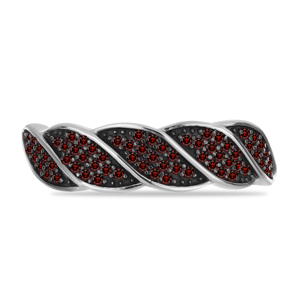 Anillo de Plata con Granate Barton 2 