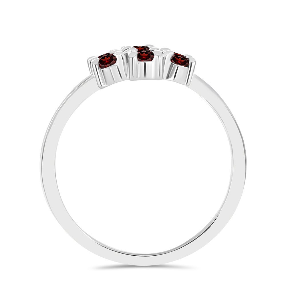 Anillo de Plata con Granate Barton 2 