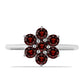 Anillo de Plata con Granate Barton