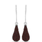 Pendientes de Plata con Granate Barton