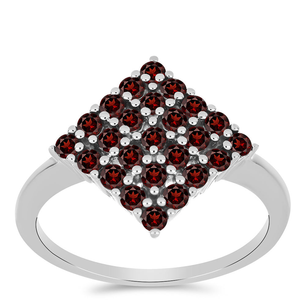 Anillo de Plata con Granate Barton 3 