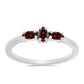 Anillo de Plata con Granate Barton