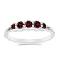 Anillo de Plata con Granate Barton