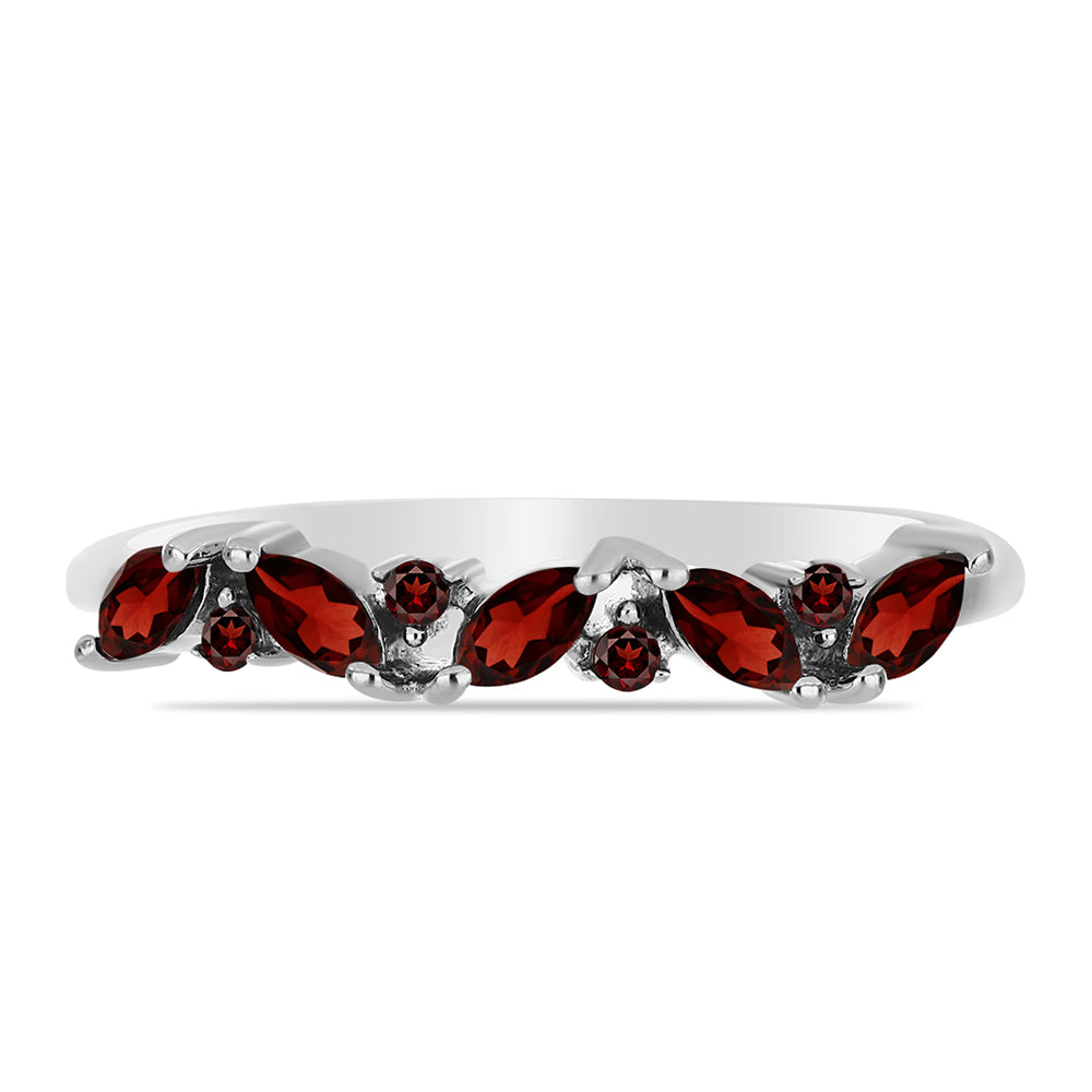 Anillo de Plata con Granate Barton 1 