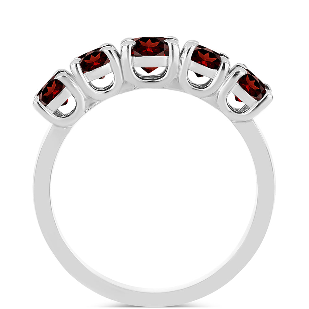 Anillo de Plata con Granate Barton 2 