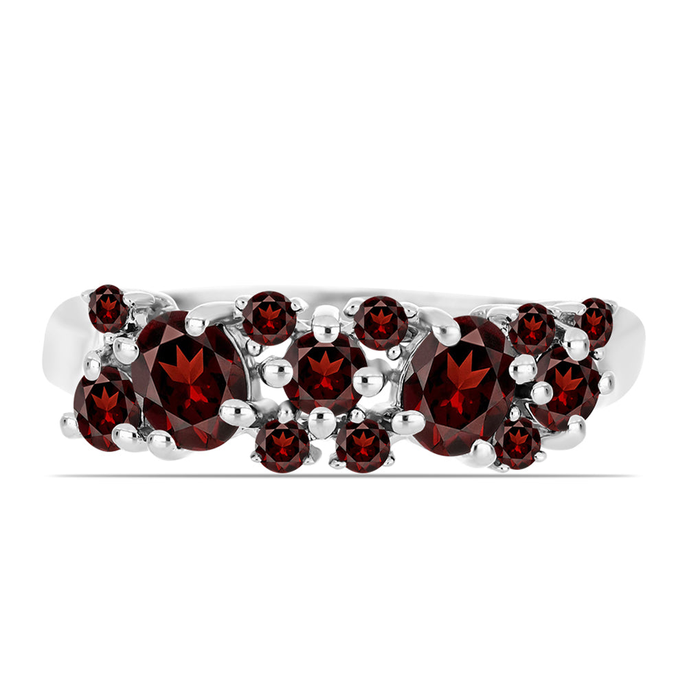 Anillo de Plata con Granate Barton 1 
