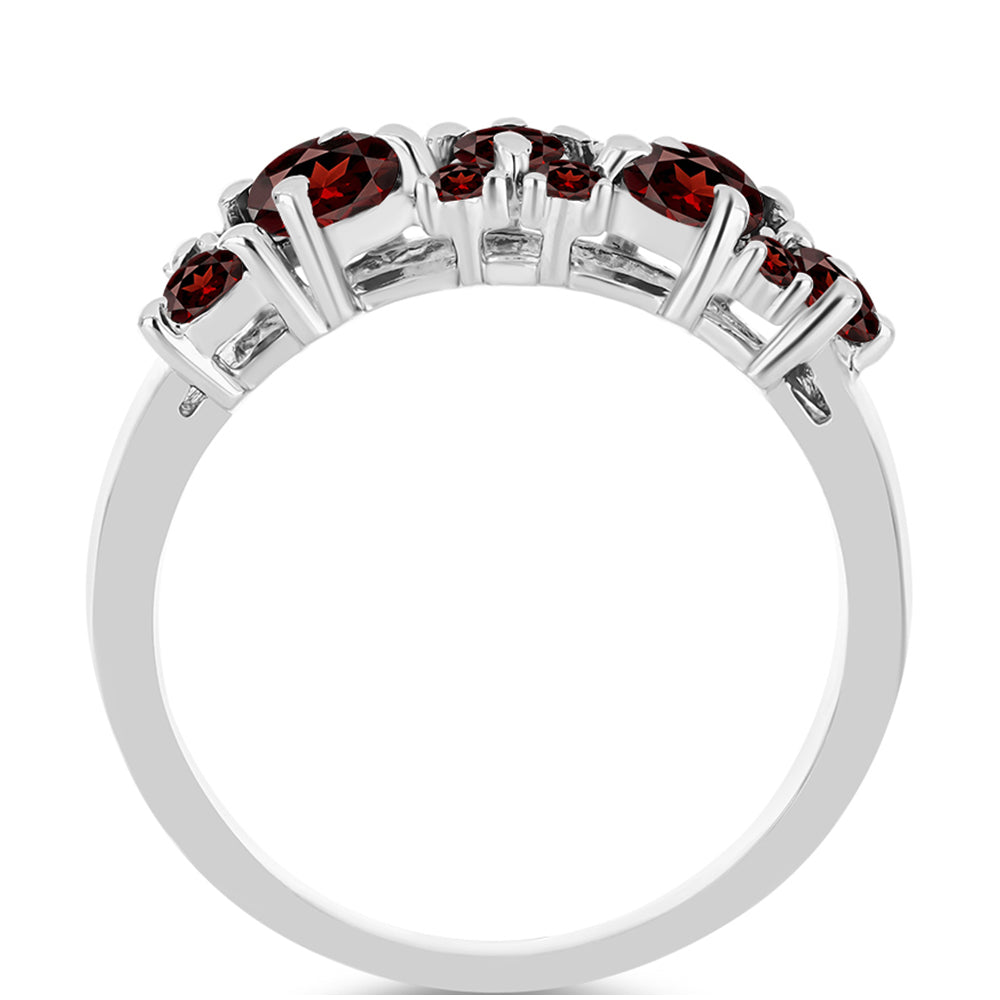 Anillo de Plata con Granate Barton 2 