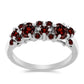 Anillo de Plata con Granate Barton