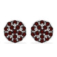 Pendientes de Plata con Granate Barton
