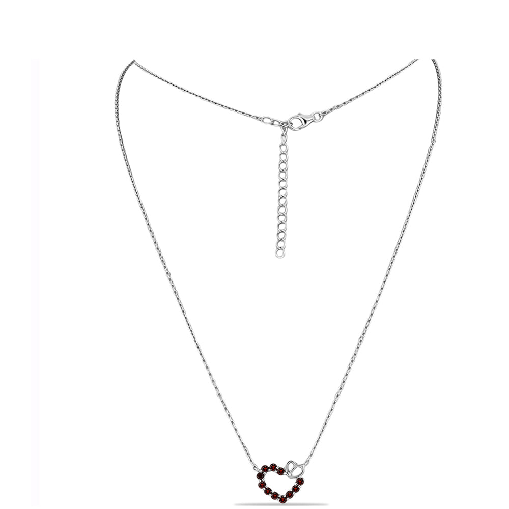 Collar de Plata con Granate Barton 1 