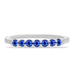 Anillo de Plata con Zafiro Azul Australiano