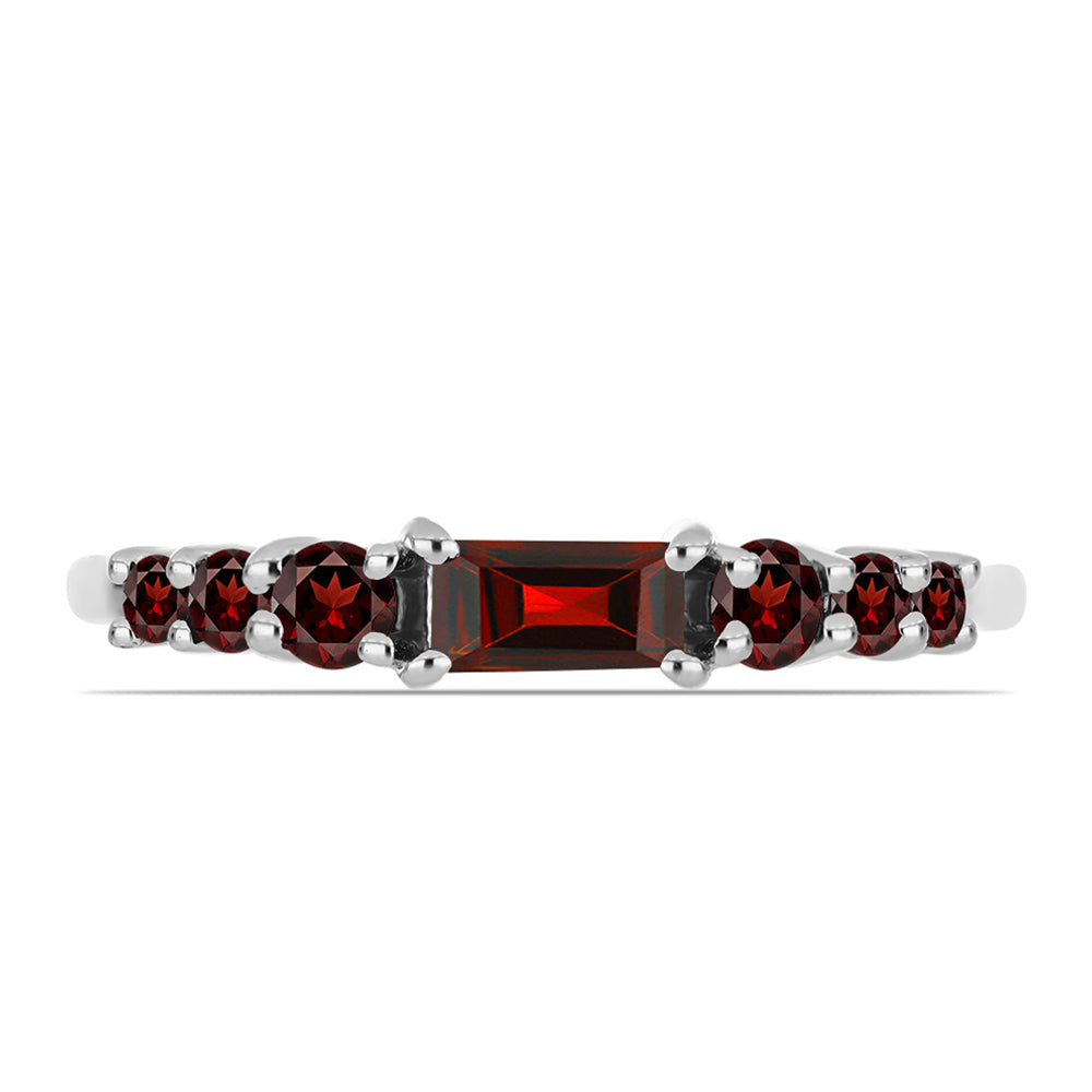 Anillo de Plata con Granate Barton 1 