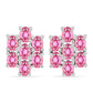 Pendientes de Plata con Turmalina Rosa de Pelmadulla