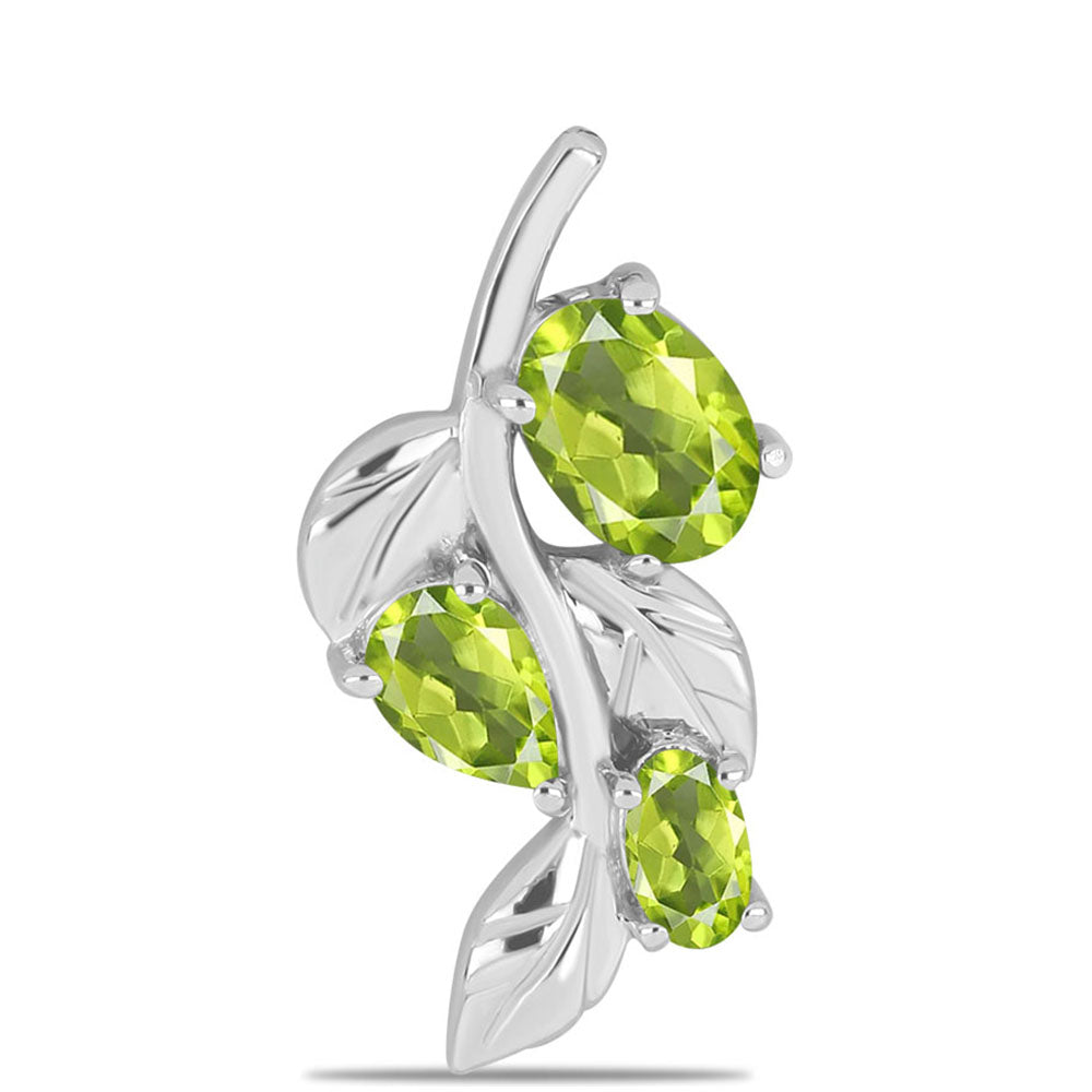Colgante de Plata con Peridoto de Changbai 1 