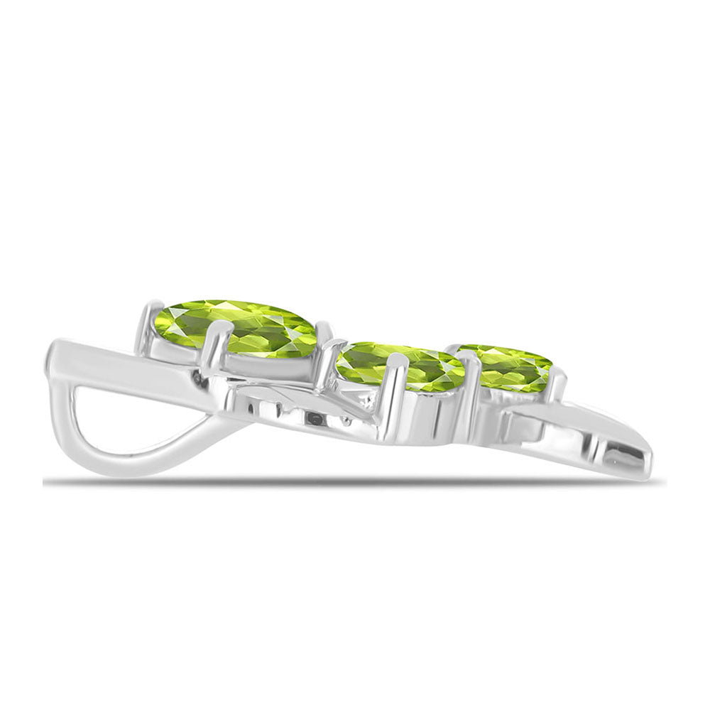 Colgante de Plata con Peridoto de Changbai 2 