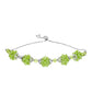 Pulsera de Plata con Peridoto de Changbai