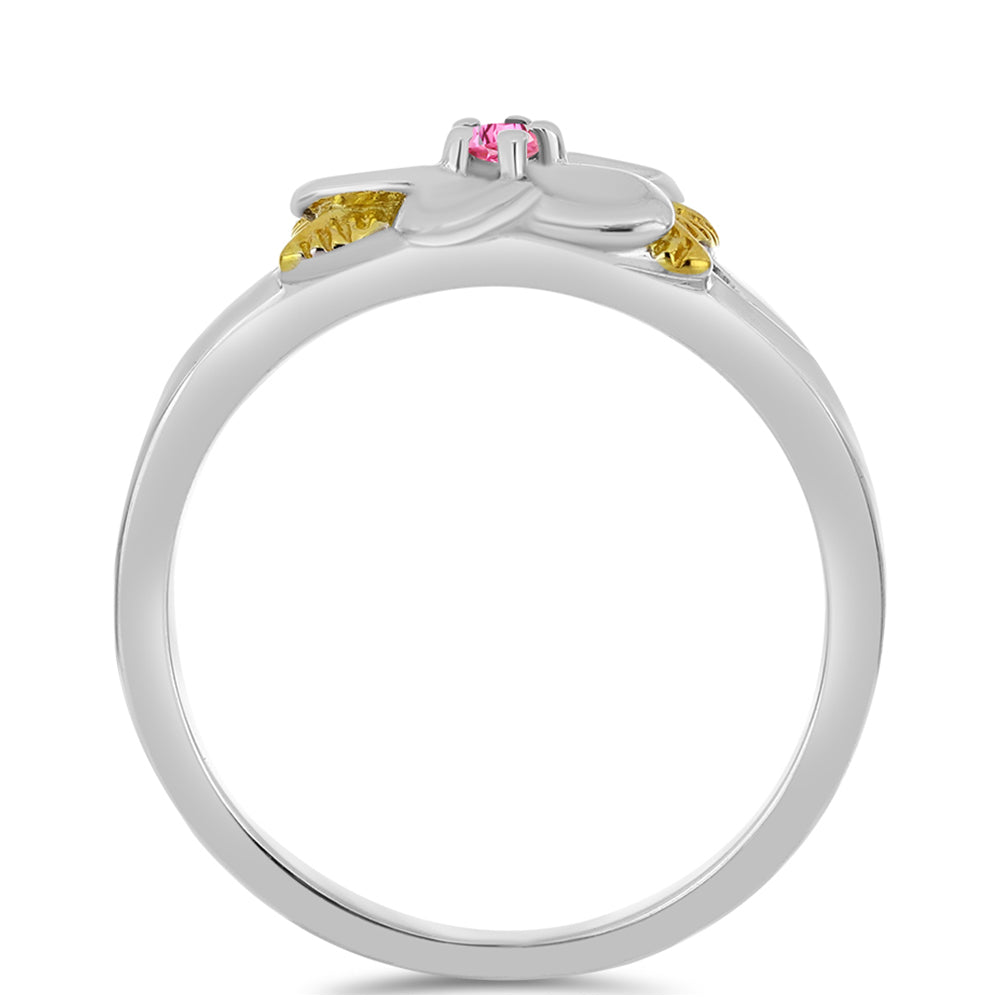 Anillo de Plata con Turmalina Rosa de Pelmadulla 2 