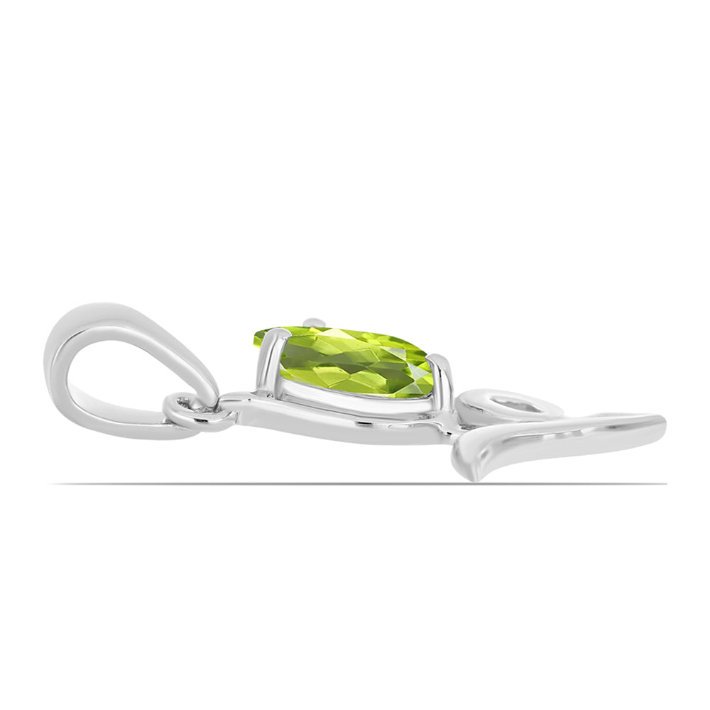 Colgante de Plata con Peridoto de Changbai 2 