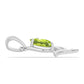 Colgante de Plata con Peridoto de Changbai