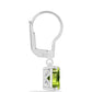 Pendientes de Plata con Peridoto de Changbai