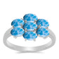 Anillo de Plata con Larimar de Barahona