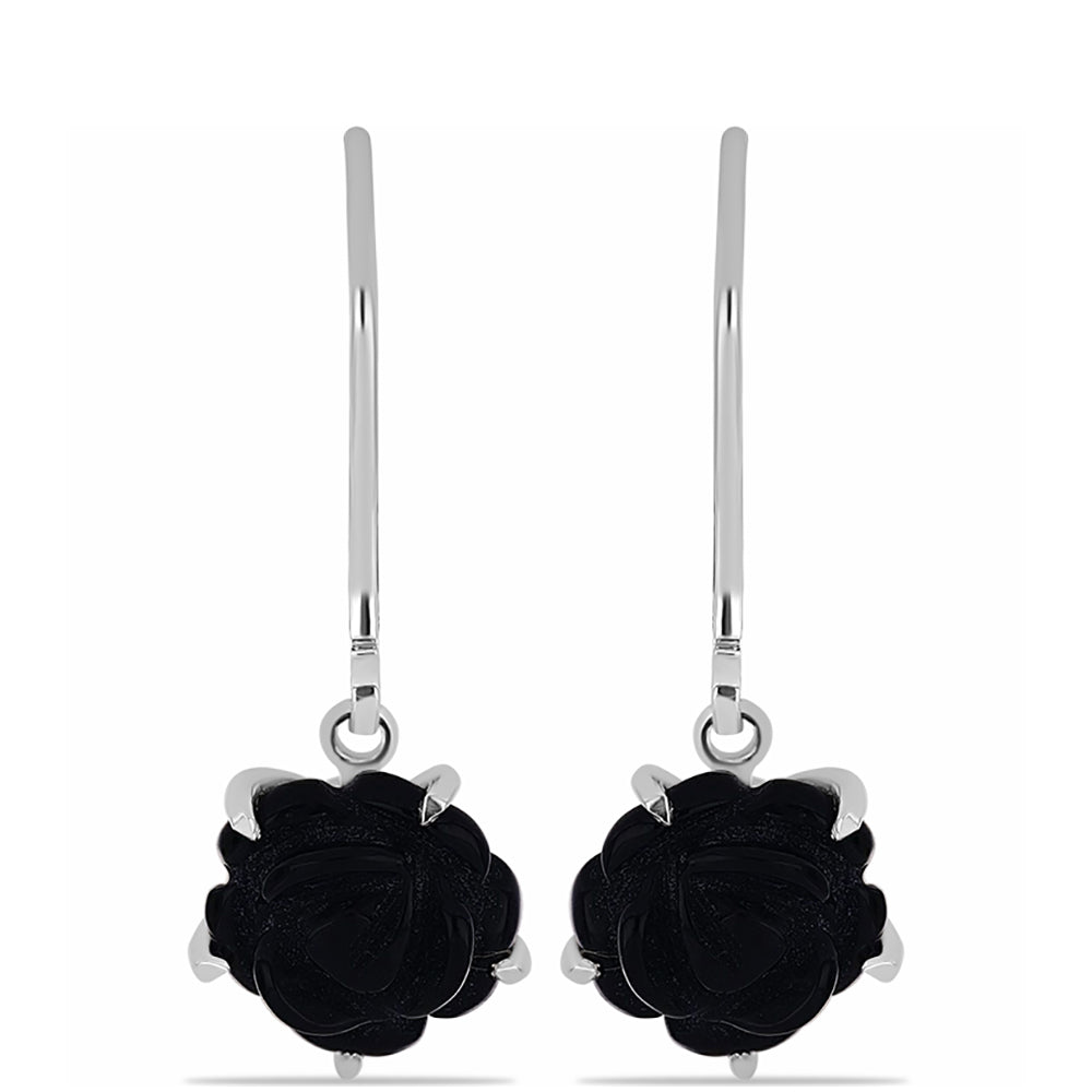 Pendientes de Plata con Obsidiana 1 