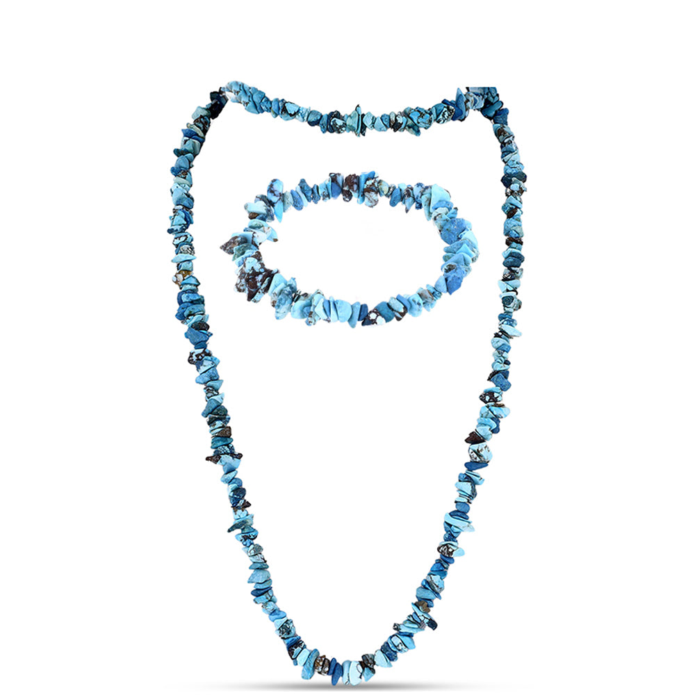 Conjunto Pepita con Turquesa Bella Durmiente ( Collar +Pulsera ) 1 