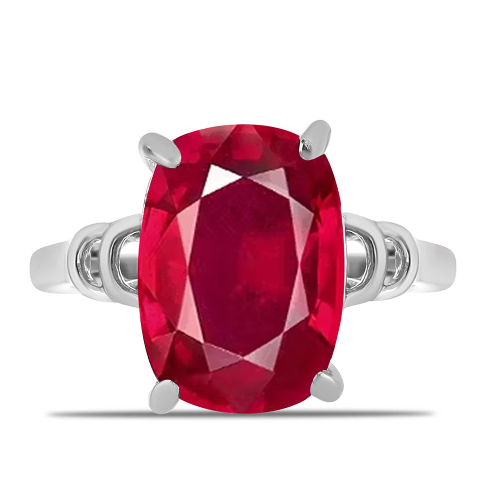 Anillo de Plata con Rubí de Madagascar 1 