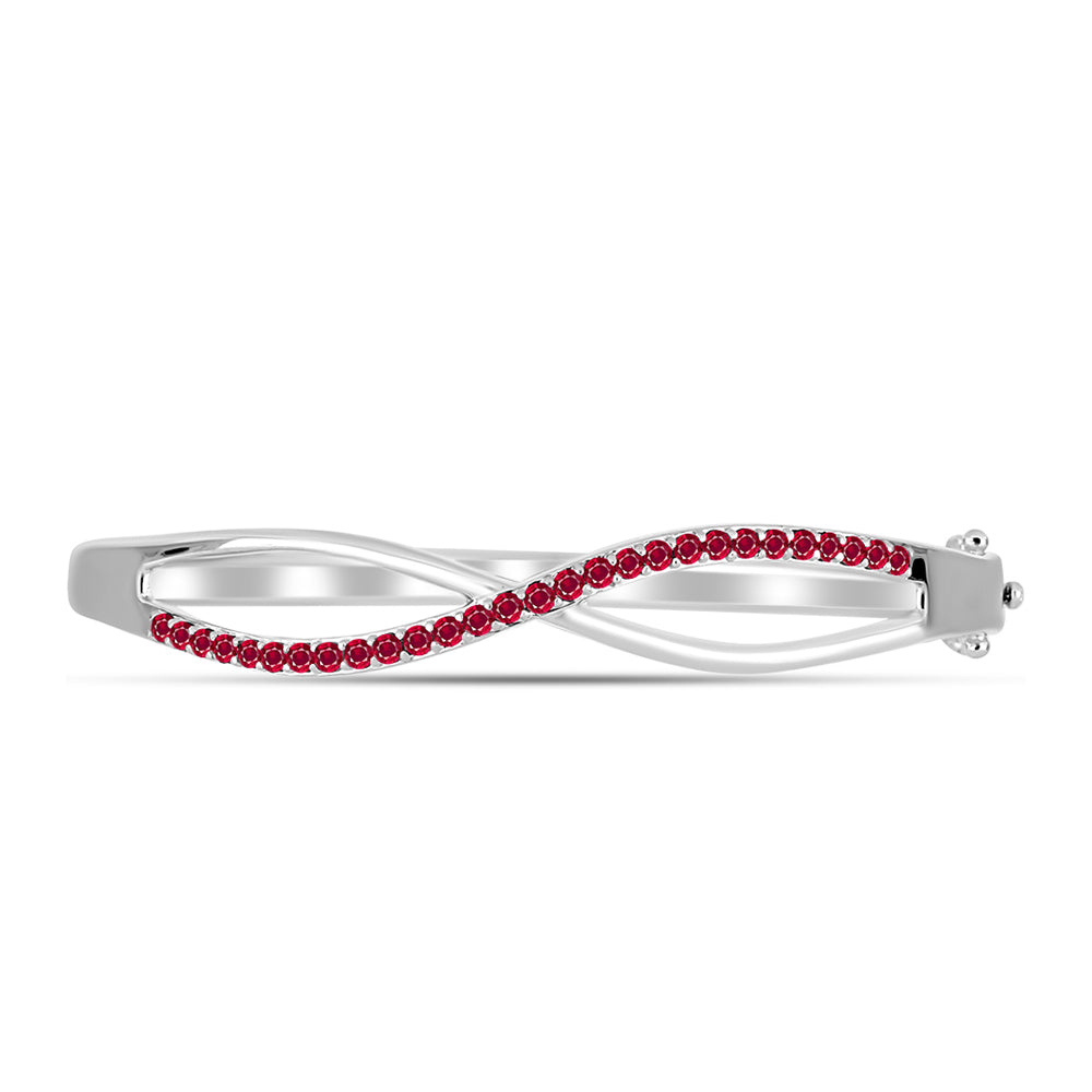 Brazalete de Plata con Rubí de Madagascar 2 