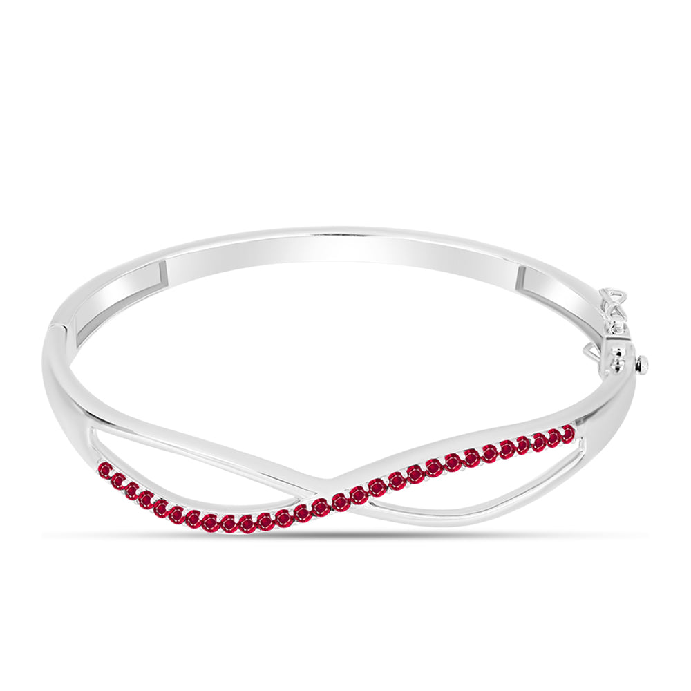 Brazalete de Plata con Rubí de Madagascar 1 