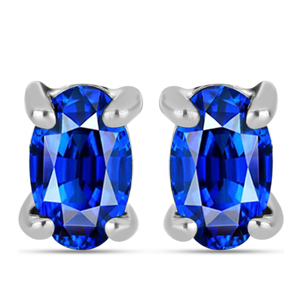 Cruz Conjunto de Plata con Zafiro Azul Australiano ( Pendientes +Anillo +Colgante )