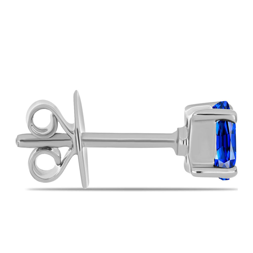 Cruz Conjunto de Plata con Zafiro Azul Australiano ( Pendientes +Anillo +Colgante ) 6 