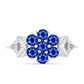 Anillo de Plata con Zafiro Azul Australiano