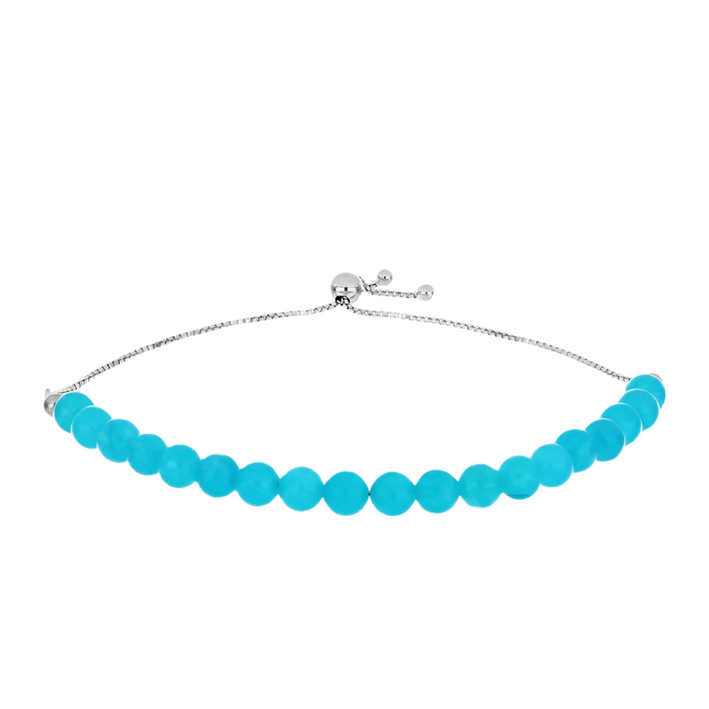 Pulsera de Plata con Cuarzo Paraiba 1 