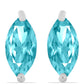 Pendientes de Plata con Cuarzo Paraiba