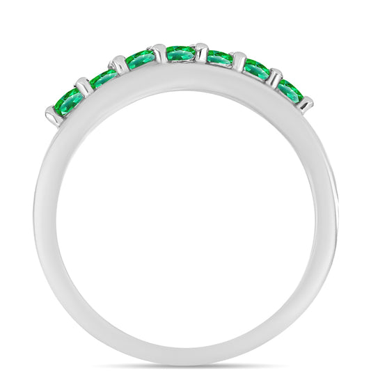Anillo de Plata con Granate Kijani