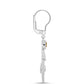 Pendientes de Plata con Moisanita Champagne