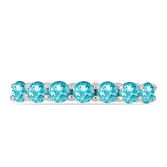 Anillo de Plata con Cuarzo Paraiba