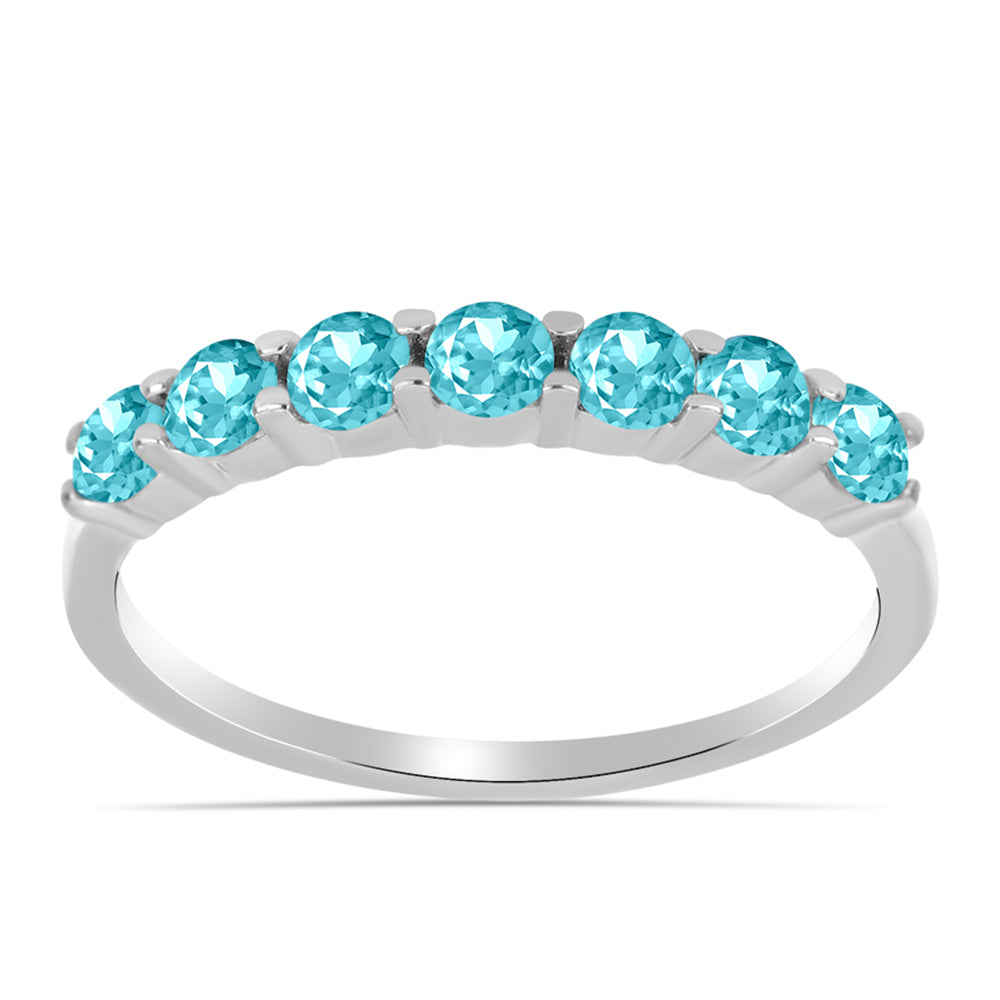 Anillo de Plata con Cuarzo Paraiba 1 